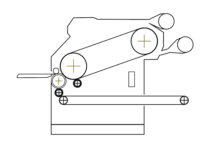 Smerigliatrice nastro disegno tecnico Attiva-1 soft Bergi